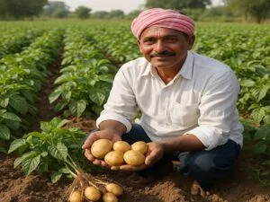 aalu ki kheti