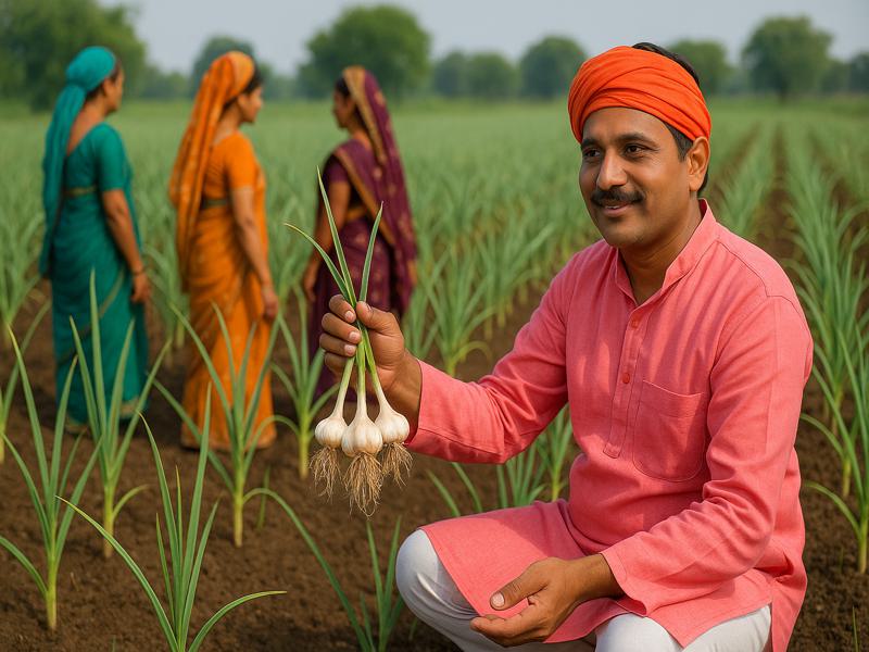 लहसुन की खेती कैसे करें
