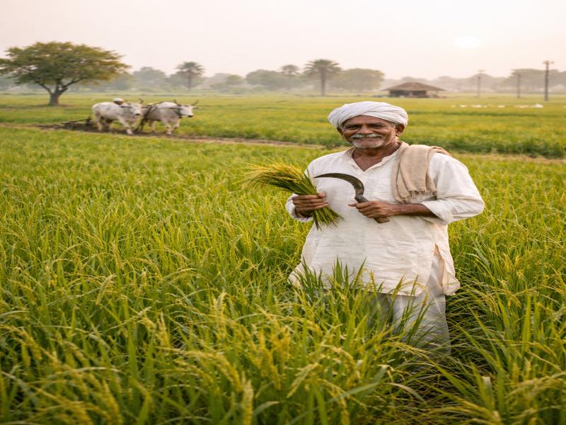 up me kisano ko 6 pratishat byaj par loan