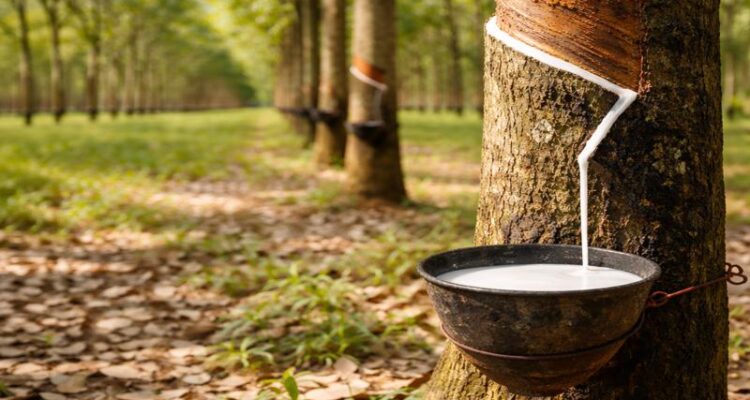 rubber kis prakar ki krishi upaj hai