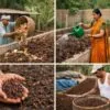 vermicompost organic fertilizer preparation and uses