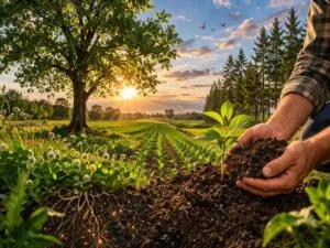 carbon kheti ka process aur natural farming ka example