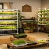 Indoor farming setup at home in India with modern smart gardening ideas