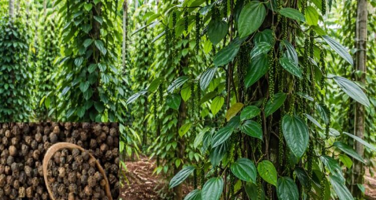 kali mirch ki kheti ka tarika aur black pepper farming india