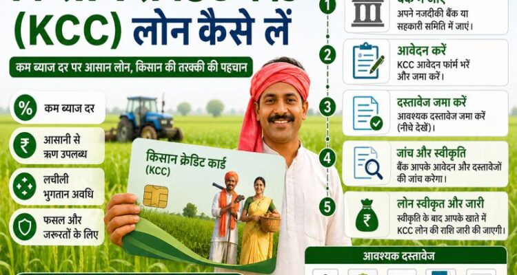 Kisan Credit Card KCC loan kaise lein full guide 2026