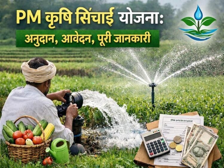PM Krishi Sinchai Yojana apply kaise kare aur subsidy details