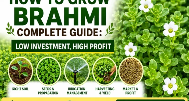 Bacopa Monnieri farming guide for low cost and high profit