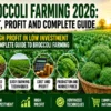 Broccoli farming 2026 complete guide with cost, profit and cultivation tips