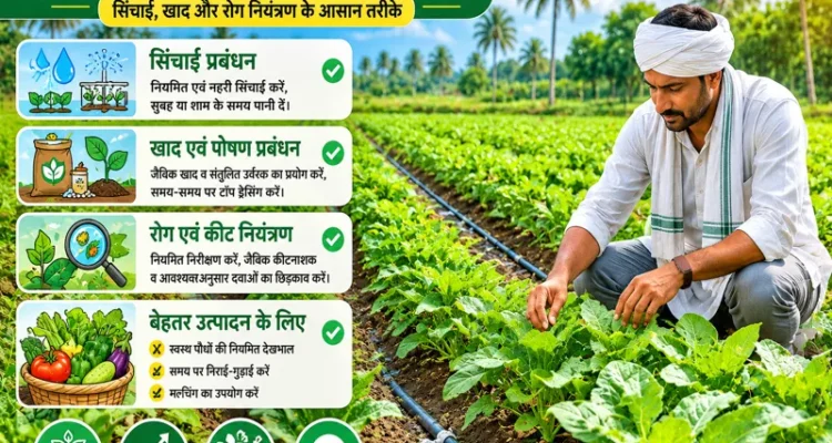Grishm Kalin Sabjiyon ka Prabandhan aur Summer Farming Tips