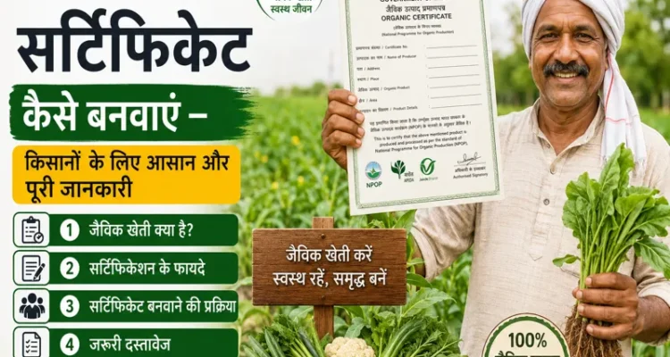 Jaivik kheti certificate banwane ki poori jankari