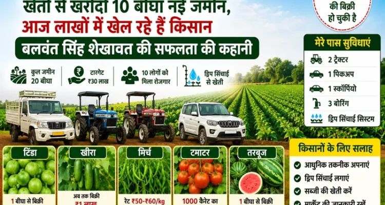 20 bigha kheti se crorepati bane Balwant Singh ki success story