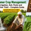 Summer crop management techniques for better yield and production