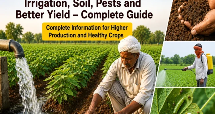 Summer crop management techniques for better yield and production