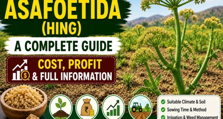 Asafoetida Farming in India complete cultivation and harvesting guide