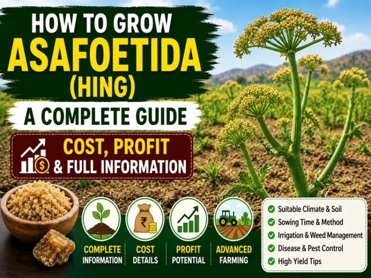 Asafoetida Farming in India complete cultivation and harvesting guide