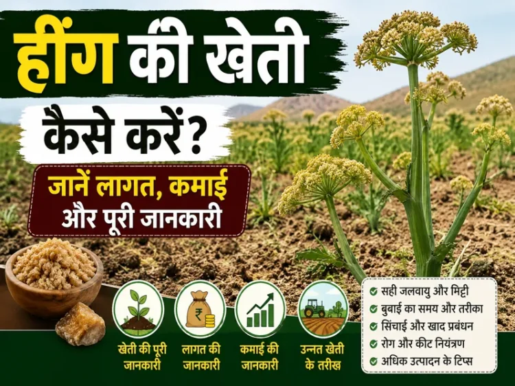 Heeng Ki Kheti Kaise Karen Lagat, Kamai Aur Advanced Farming Guide