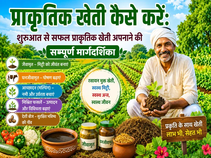 Prakritik Kheti Kaise Karen Sampurn Natural Farming Guide for Farmers