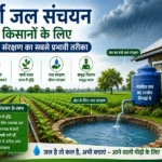 Varsha Jal Sanchayan se kisano ke liye prabhavi jal sanrakshan system