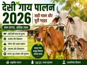 Desi Gay Palan 2026 Sahi Nasl aur Vaigyanik Dairy Farming Guide