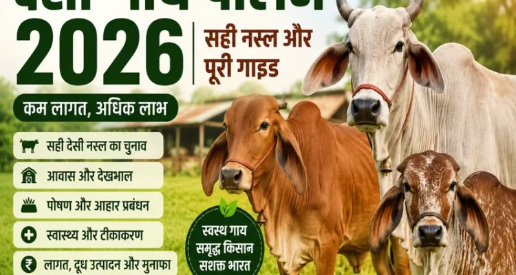 Desi Gay Palan 2026 Sahi Nasl aur Vaigyanik Dairy Farming Guide