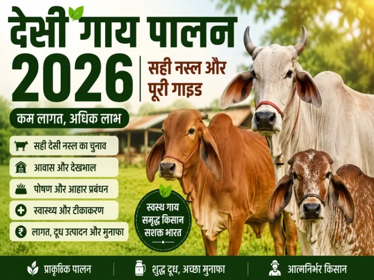 Desi Gay Palan 2026 Sahi Nasl aur Vaigyanik Dairy Farming Guide