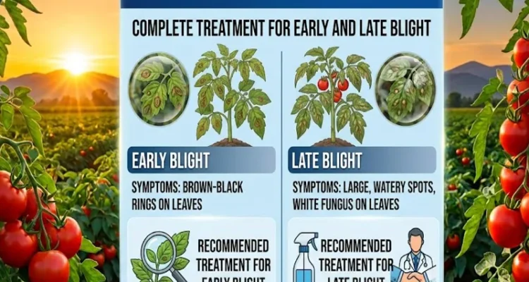 Tomato blight medicine for early and late blight disease treatment