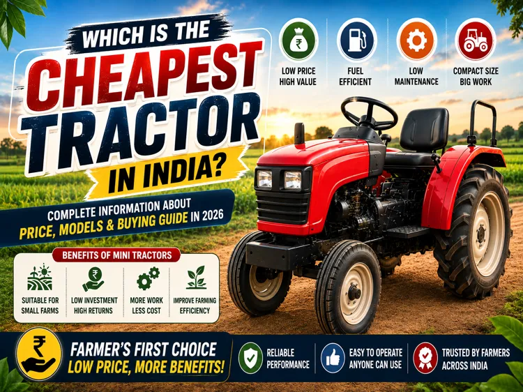Cheapest Tractor in India