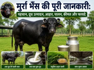 Murrah bhais ki puri jankari aur doodh utpadan