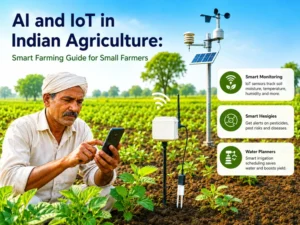 AI and IoT in Indian Agriculture for smart farming and small farmers