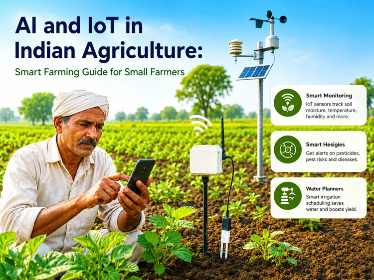AI and IoT in Indian Agriculture for smart farming and small farmers