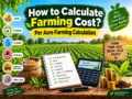 How to calculate farming costs per acre with expenses and profit