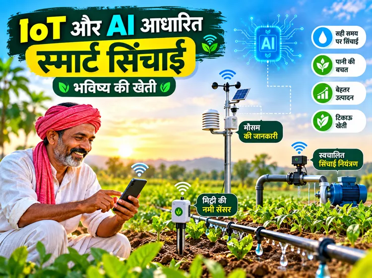 IoT aur AI based smart sinchai se future farming aur pani ki bachat